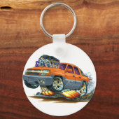 Avalanche Oranje Truck Sleutelhanger (Voorkant)