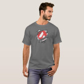 Avalanche Torn Afbeelding w/ Logo onthullen onder T-shirt (Voorkant volledig)