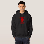 Avalanche Watch Red Font  Hoodie (Voorkant volledig)