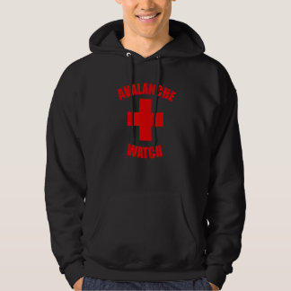 Avalanche Watch Red Font Hoodie