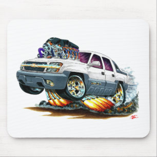 Avalanche White Truck Muismat