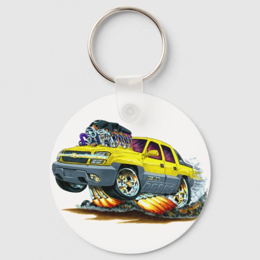 Avalanche Yellow Truck Sleutelhanger (Voorkant)