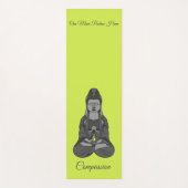 Avalokiteshvara Kuan Yin Buddhist Drawing Mantra Yogamat (Voorkant)