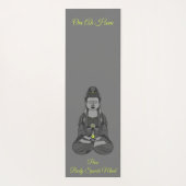 Avalokiteshvara Kuan Yin Buddhist Drawing Mantra Yogamat (Achterkant)