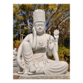 Avalokiteshvara Standbeeld, Ishiteji Tempel Foto Afdruk (Voorkant)