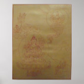 Avalokiteshvara, the Buddha of Compassion Poster (Voorkant)