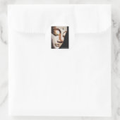 Avalokitesvara Ronde Sticker (Tas)
