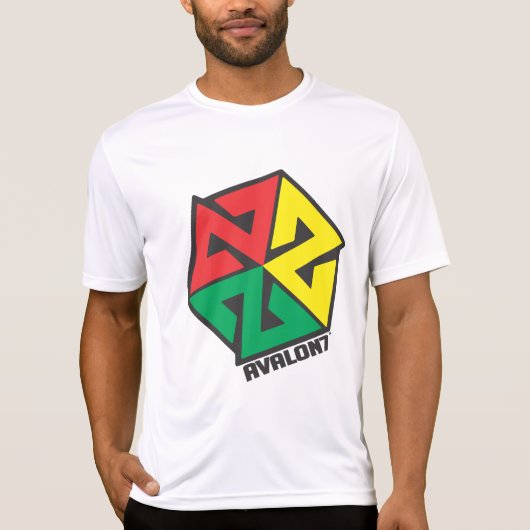 AVALON7 Inspiron Rasta. T-shirt (Voorkant)