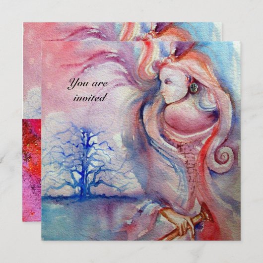 AVALON 1, rode edelsteen Kaart (Voorkant / Achterkant)