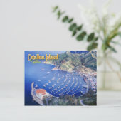 Avalon Bay, Catalina Island, Californië Briefkaart (Staand voorkant)