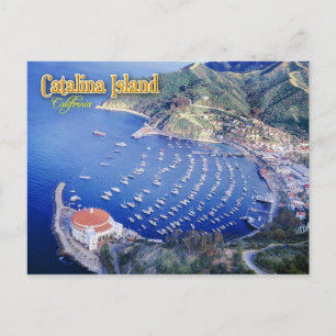 Avalon Bay, Catalina Island, Californië Briefkaart
