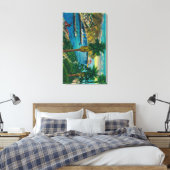 Avalon Bay, Santa Catalina Island, van Skyline Canvas Afdruk (Insitu (Slaapkamer))