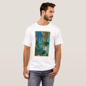 Avalon Bay, Santa Catalina Island, van Skyline T-shirt (Voorkant volledig)