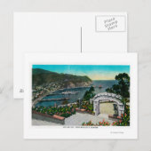 Avalon Bay uit de tuinen van Wrigley Briefkaart (Voorkant / Achterkant)