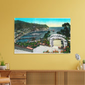 Avalon Bay uit de tuinen van Wrigley Canvas Afdruk (Insitu (Woonkamer))