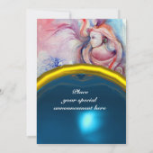 AVALON, blauw geslepen Kaart (Achterkant)