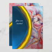 AVALON, blauw geslepen Kaart (Voorkant / Achterkant)