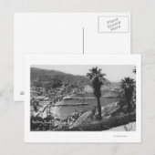 Avalon, CA Santa Catalina, Uitzicht van Harbour Briefkaart (Voorkant / Achterkant)