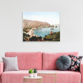 Avalon, Catalina Island 1901 Canvas Afdruk (Insitu (Woonkamer))
