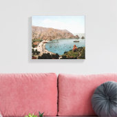 Avalon, Catalina Island 1901 Canvas Afdruk (Insitu (Woonkamer))