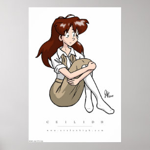 Avalon - Ceilidh Character Portret Poster