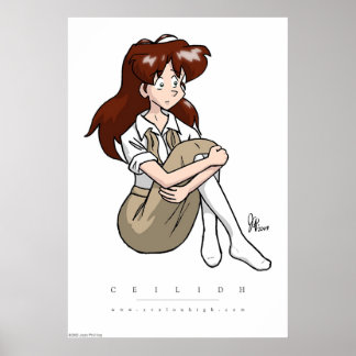 Avalon - Ceilidh Character Portret Poster