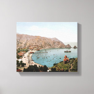 Avalon, eiland Catalina 1901 Canvas Afdruk