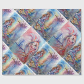 AVALON EN LADY VAN DE MERK / Magische en Mysterie Cadeaupapier (Vlak)