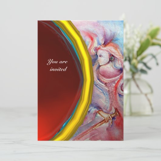 AVALON, gem red Kaart (Staand voorkant)