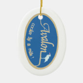 Avalon. Keramisch Ornament (Voorkant)