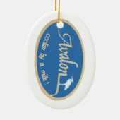 Avalon. Keramisch Ornament (Achterkant)