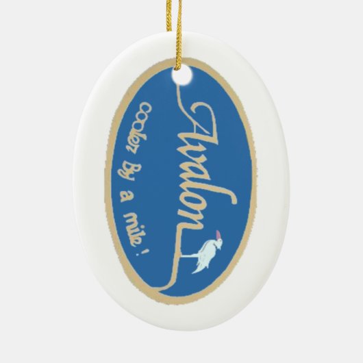 Avalon. Keramisch Ornament (Achterkant)