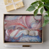 AVALON, LADY OF LAKE, MORGANA Pink Blue Fantasy Tissuepapier (Geschenk)