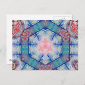 AVALON Lady van het meer, magische reflecties van  Briefkaart (Voorkant / Achterkant)