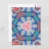 AVALON Lady van het meer, magische reflecties van  Briefkaart (Voorkant / Achterkant)