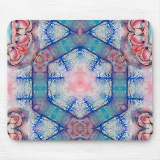 AVALON Lady van het meer, magische reflecties van  Muismat (Voorkant)