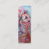 AVALON / Magic and Mystery Pink Blue Fantasy Mini Visitekaartje (Achterkant)