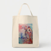 AVALON / Magic and Mystery,Pink Blue Fantasy Tote Bag (Voorkant)