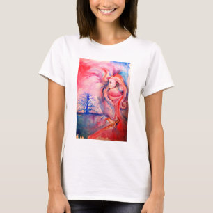 AVALON Magic and Mystery, Roze Blauwe Fantasy T-shirt