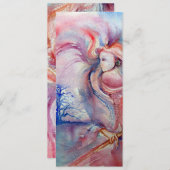 AVALON, Magic and Mystery soft roze paars blauw Kaart (Voorkant / Achterkant)