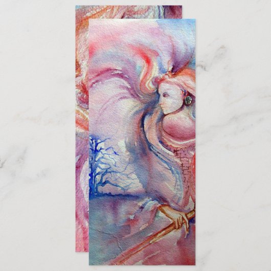 AVALON, Magic and Mystery soft roze paars blauw Kaart (Voorkant / Achterkant)