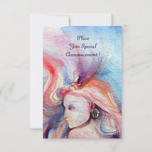 AVALON, Magic and Mystery, soft roze, rsvp Kaart (Achterkant)