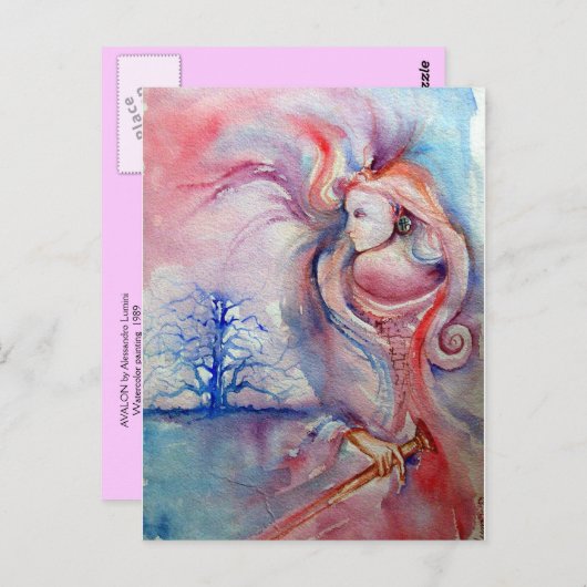 AVALON/Magic en Mystery Briefkaart (Voorkant / Achterkant)