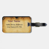 AVALON Magic en Mystery-Parchment Bagagelabel (Achterkant horizontaal)