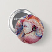 AVALON/Magic en Mystery Ronde Button 5,7 Cm (Voorkant /achterkant)