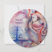 AVALON Magic en Mystery soft roze wit Kaart (Voorkant)