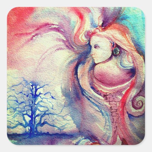 AVALON/Magic en Mystery Vierkante Sticker (Voorkant)