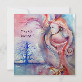 AVALON Magie en Mysterie zacht roze blauw wit Kaart (Voorkant)