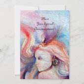 AVALON, Magie en Mysterie zacht roze paars blauw Kaart (Achterkant)