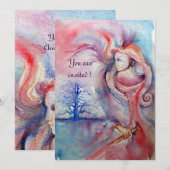 AVALON, Magie en Mysterie zacht roze paars blauw Kaart (Voorkant / Achterkant)